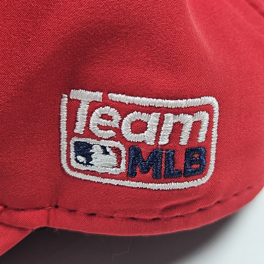 Team MLB OC Sports Hat Youth Red Los Angeles Angels Adjustable Baseball‎ Cap Fan